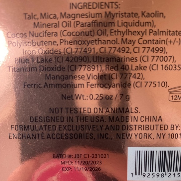 MAX STUDIO Rosy Nude Eyeshadow Palette - Picture 3 of 3